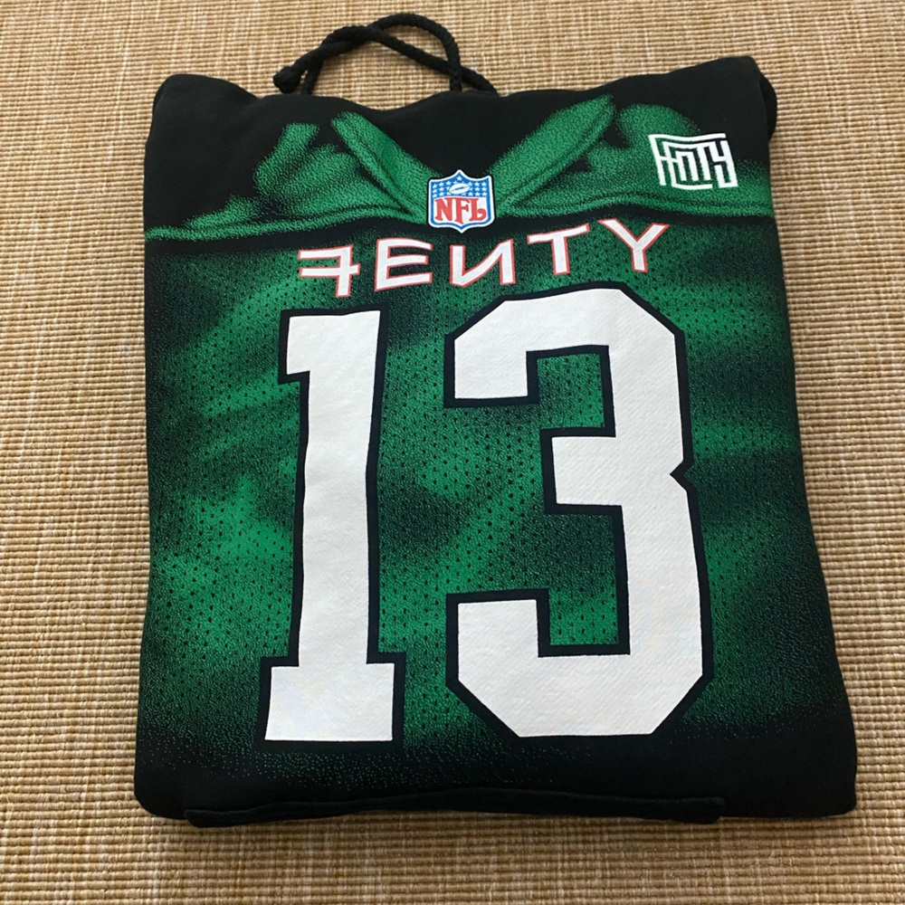 FENTY for Mitchell & Ness Unisex Super Bowl LVII Jersey Pullover Hoodie